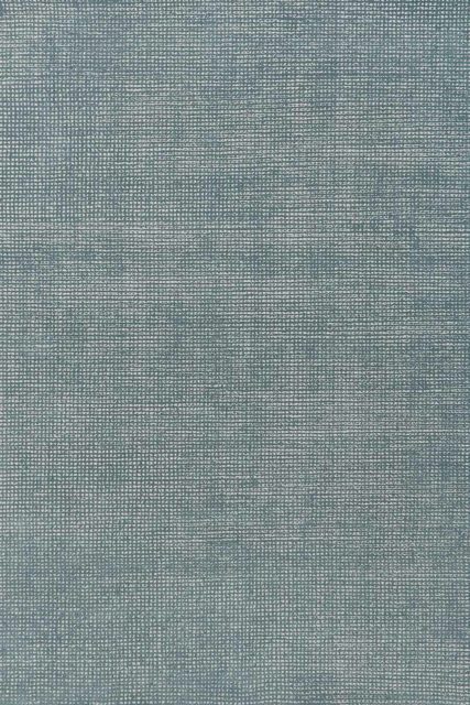 Overhead view of Lithium rug in denim blue colour