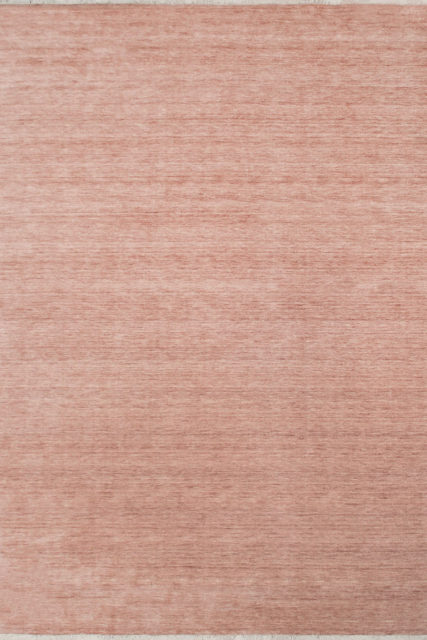 Overhead view of textured Zen rug in pink colour