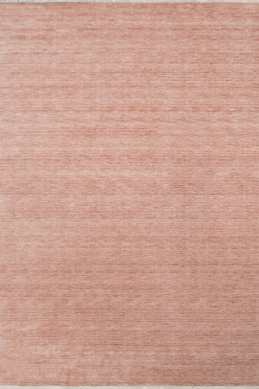 Overhead view of textured Zen rug in pink colour