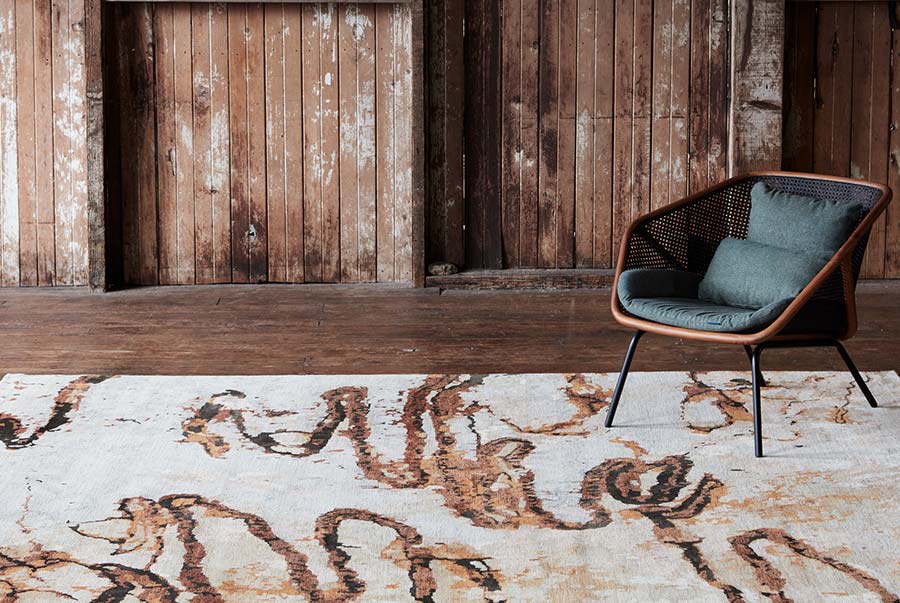 designer rugs hare klein scribble