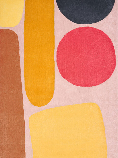 image of the pollination rug designed by dinosaur-designs-