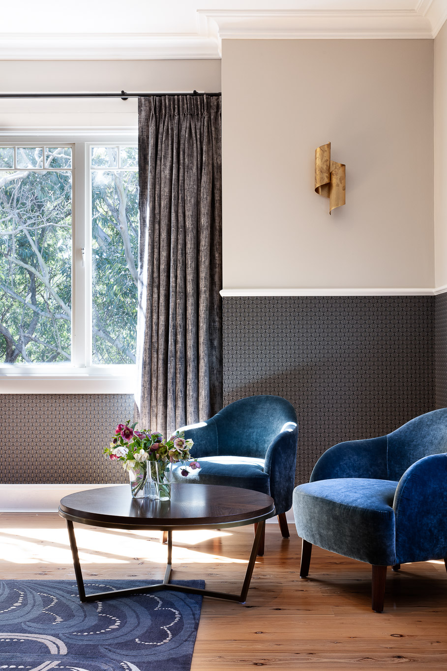 designer rugs - Catherine- Martin -rhapsody -case study- Donna- Callanan-Riverview- 3