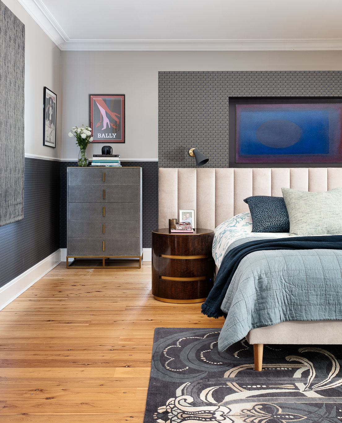 designer rugs - Catherine- Martin -rhapsody -case study- Donna- Callanan-Riverview- 3