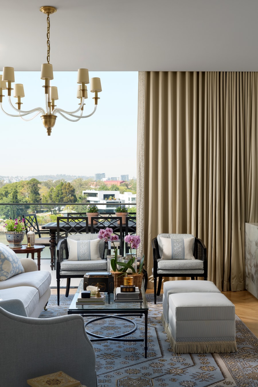 designer rugs project custom rug Project Highlight New Farm Penthouse in Brisbane wr