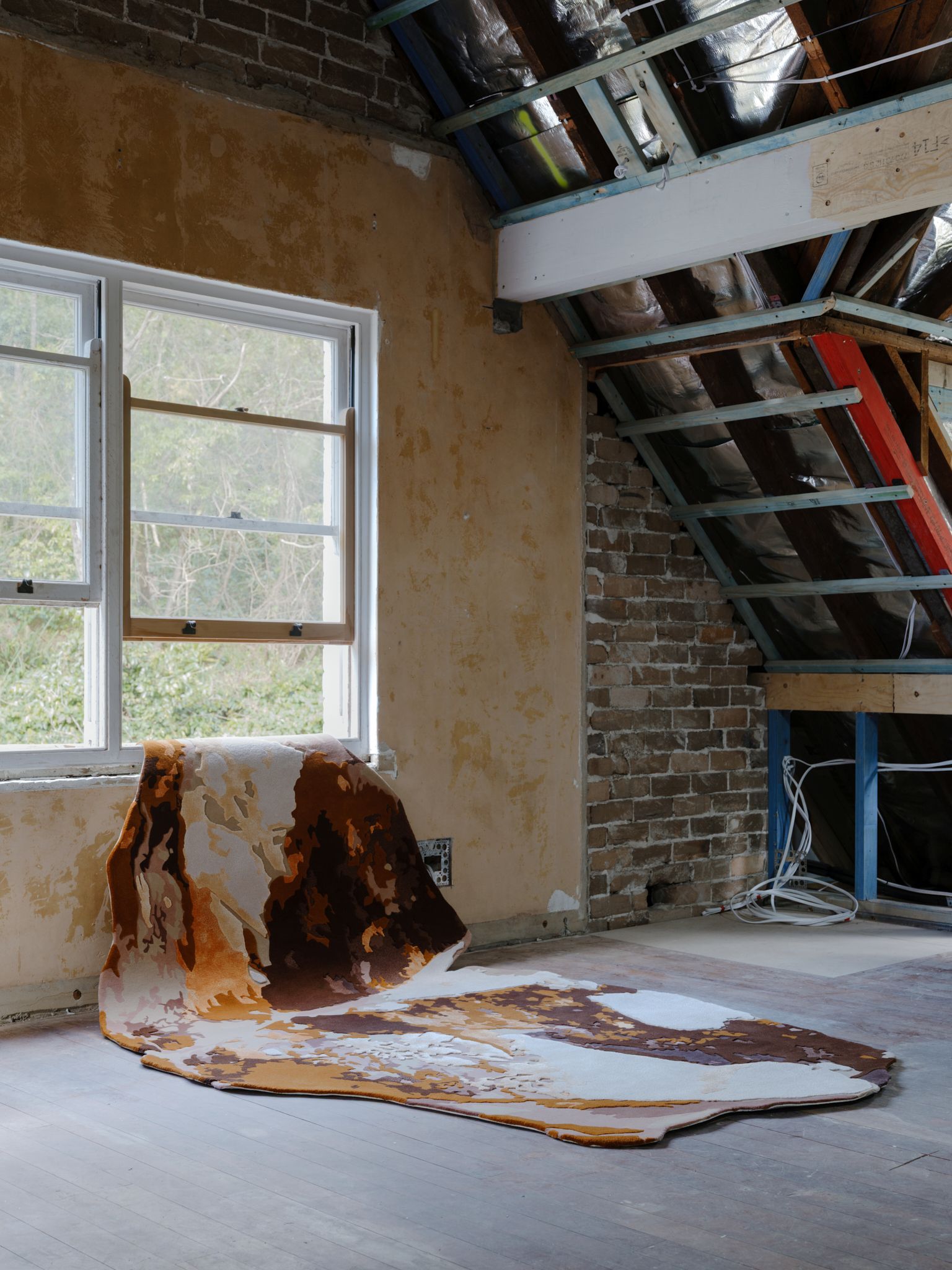 Location image of the Olympic Australis rug by Emma Elizabeth for Designer Rug