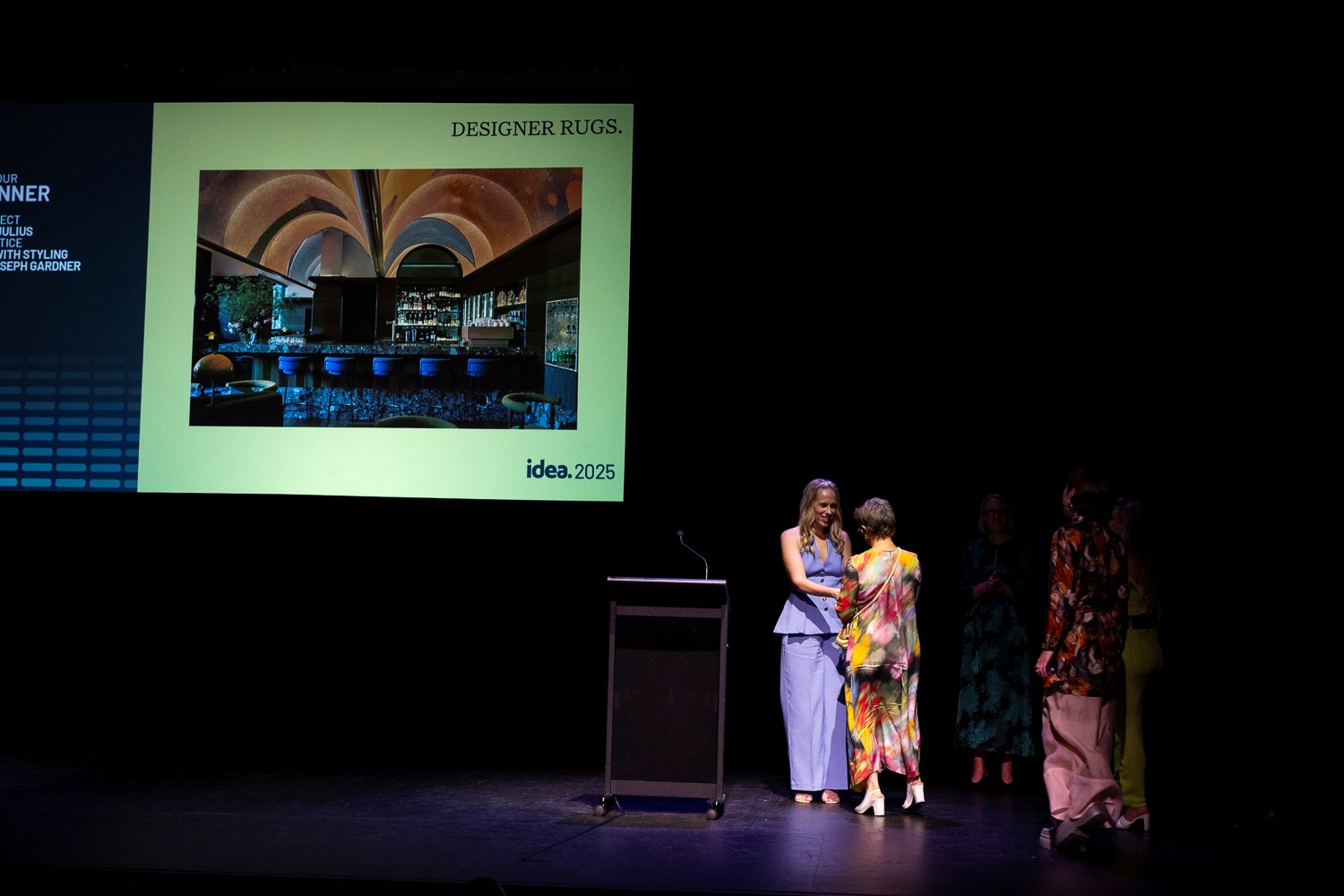 IDEA AWARDS 2025: Designer Rugs Sponsors Colour Category 4 designer rugs Idea ceremony 130