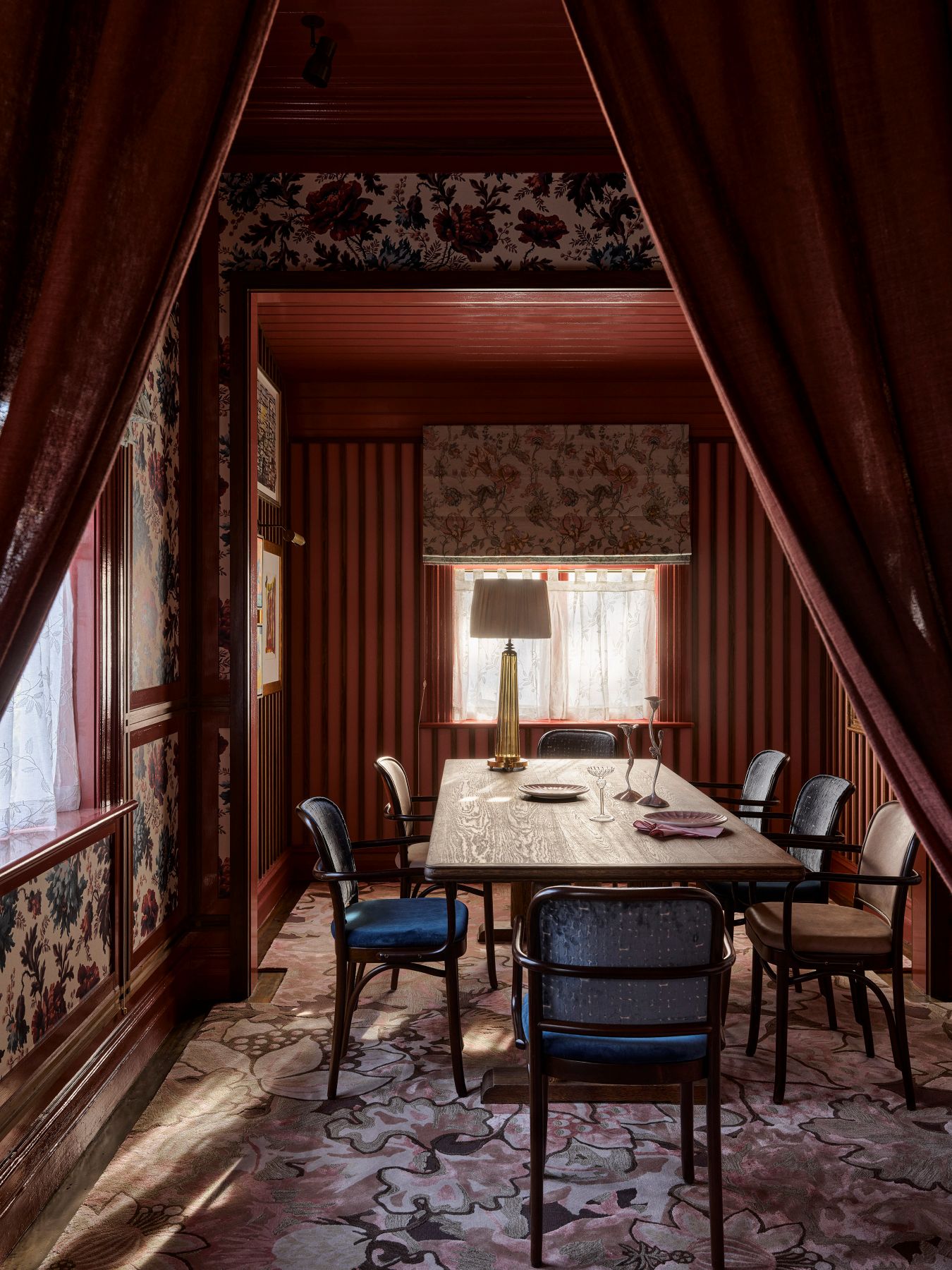 Project: Bespoke Heritage Elegance at Billy's Ayrburn 3 designer rugs Alexander CO project Billys Ayrburn 3