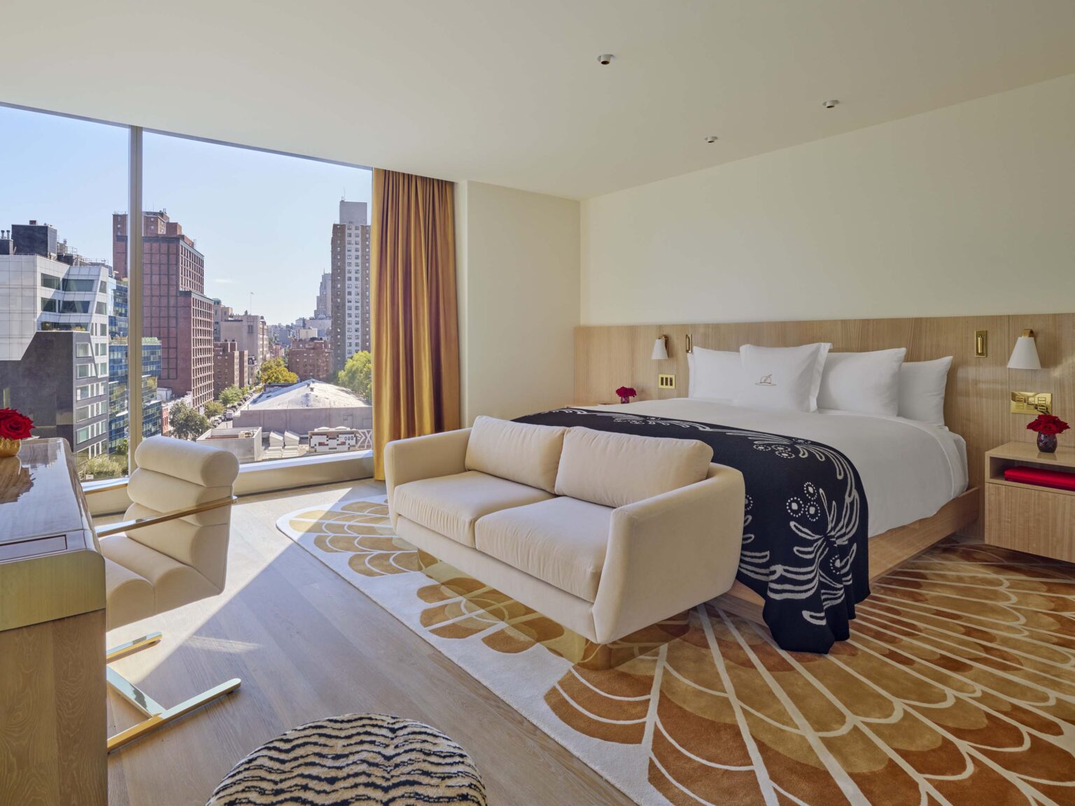 Designer rugs Project Faena Hotel New York 08. Faena Three Bedroom Suite Bedroom 3