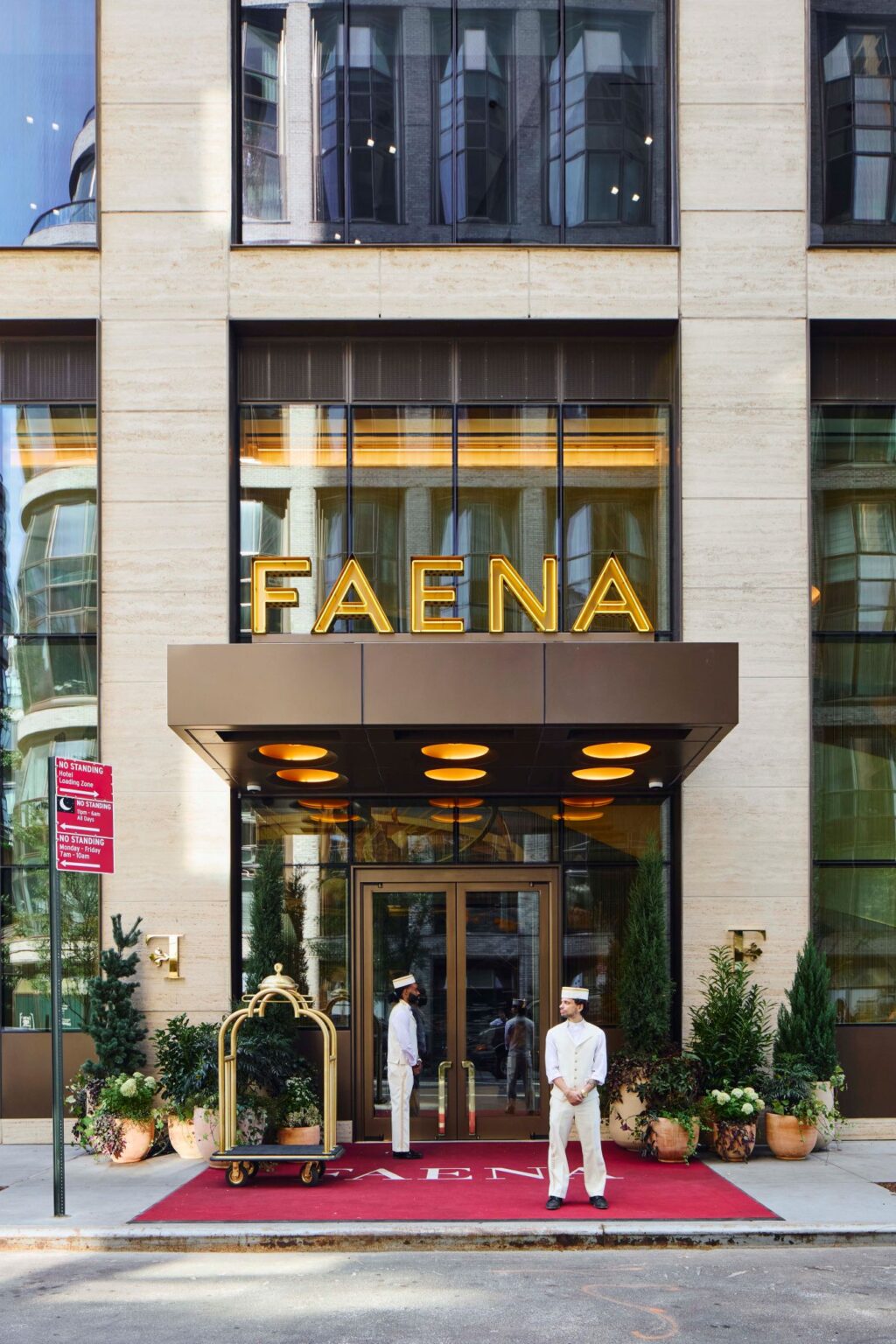 Designer rugs Project Faena Hotel New York Entrance 4 Bloomberg Faena 0226 wr