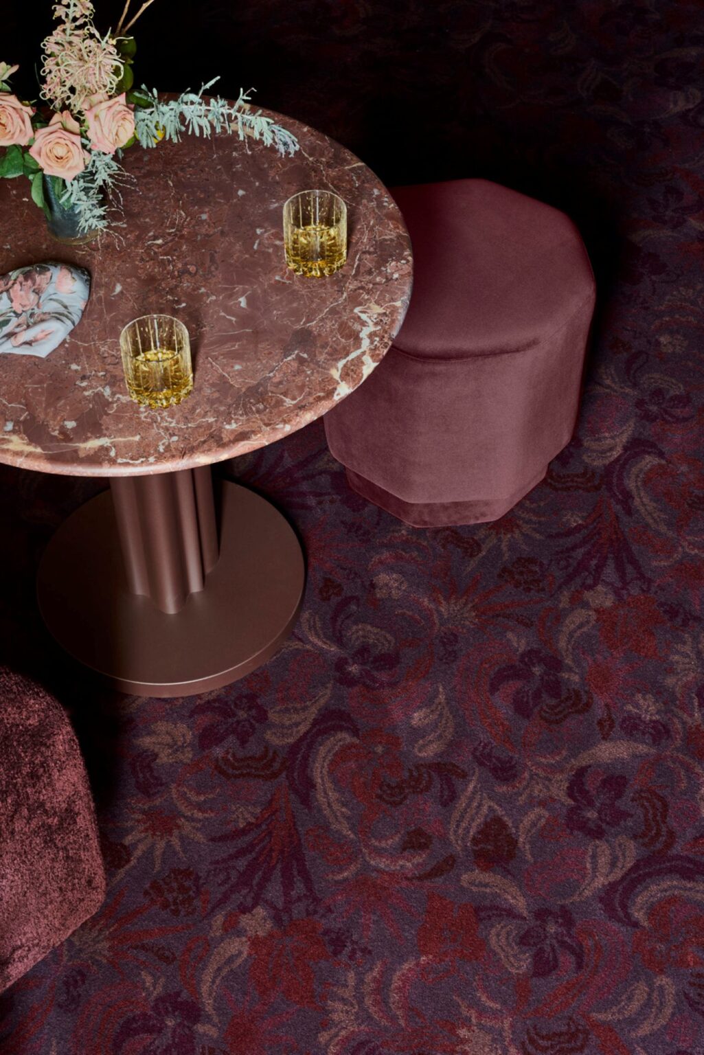 Designer rugs house of heras Grappa Ruby Axi carpert loc wr 2