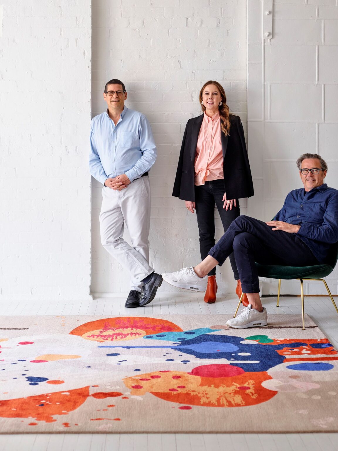 image of Yosi, Louise Olsen and Stephen Ormandy