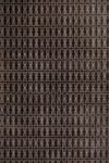 Overhead view of Thierry brown patterned Axminster carpet by Greg Natale
