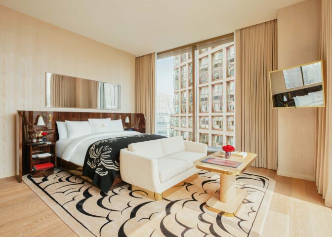 image of the Custom Hand Tufted Clouds Cream rug Designed by House Of Heras