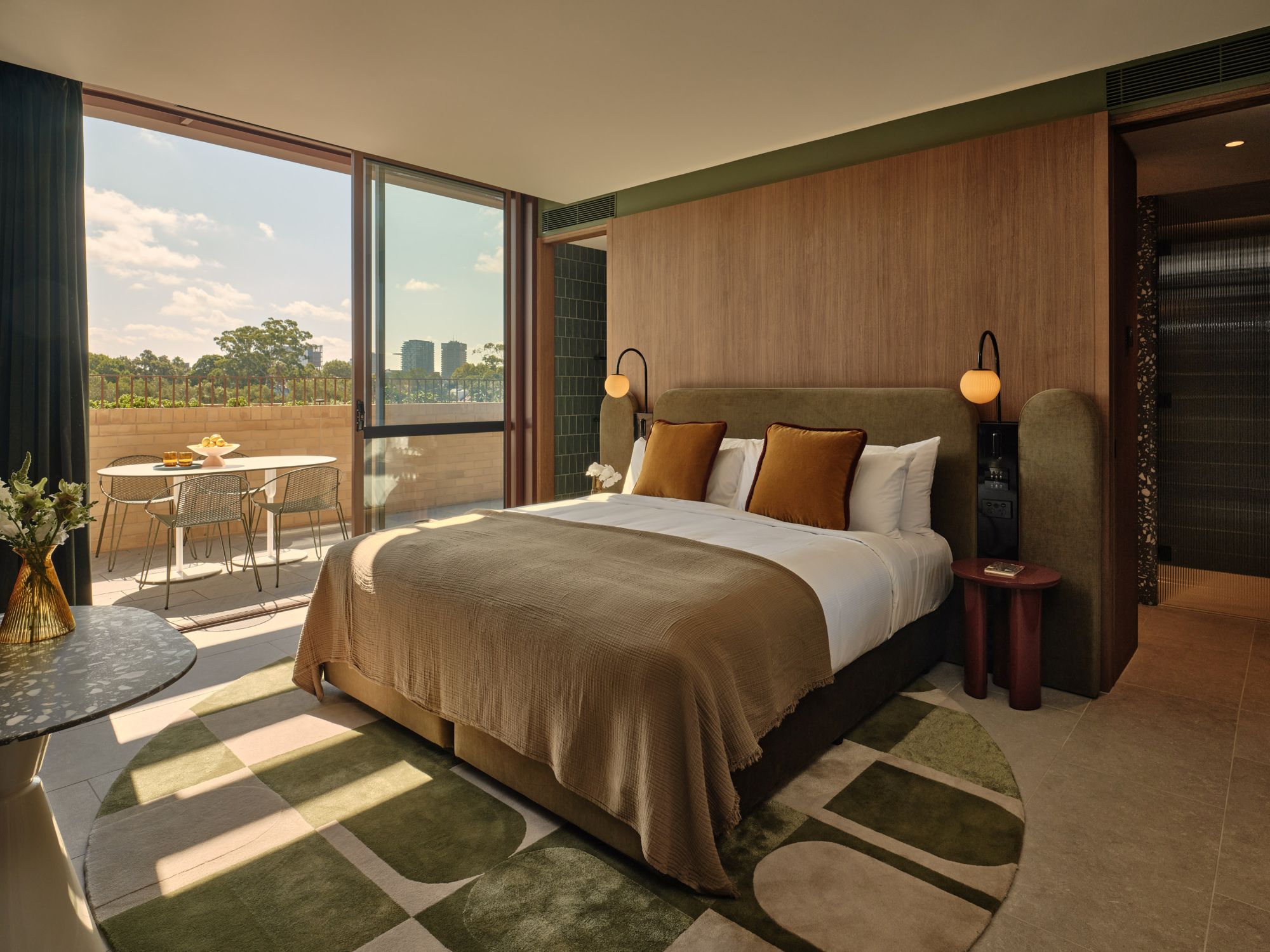 image of the EVE Hotel designed by designer rugs