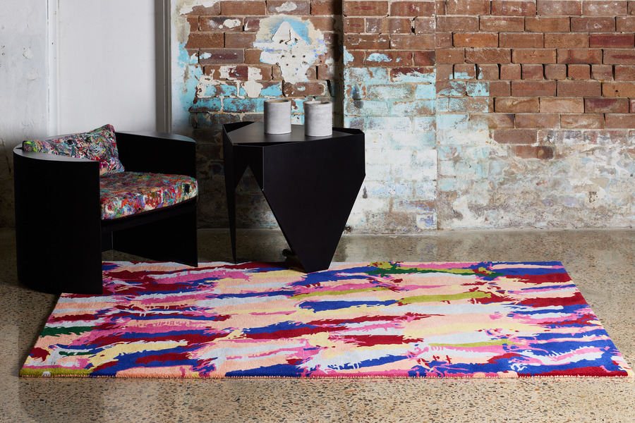 designer rugs Jordan Gogos zebra crossing lo wr