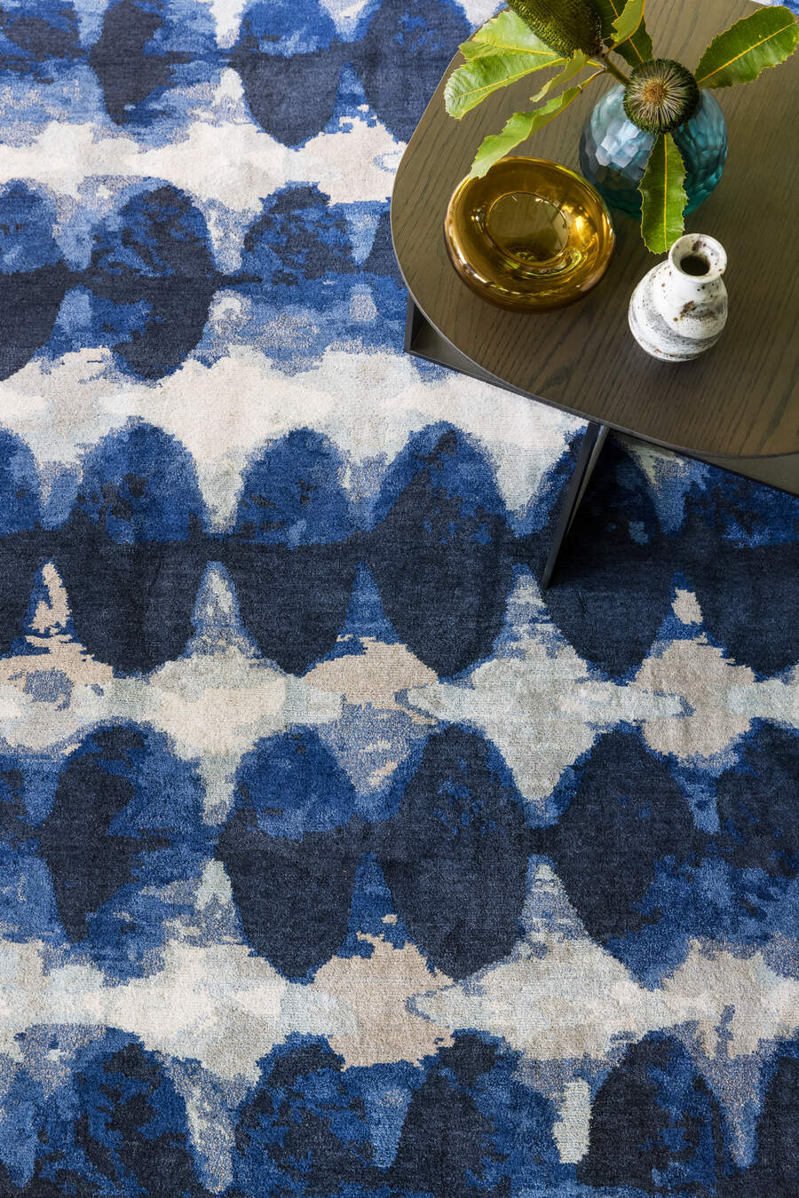 designer rugs shibori Bori lounge