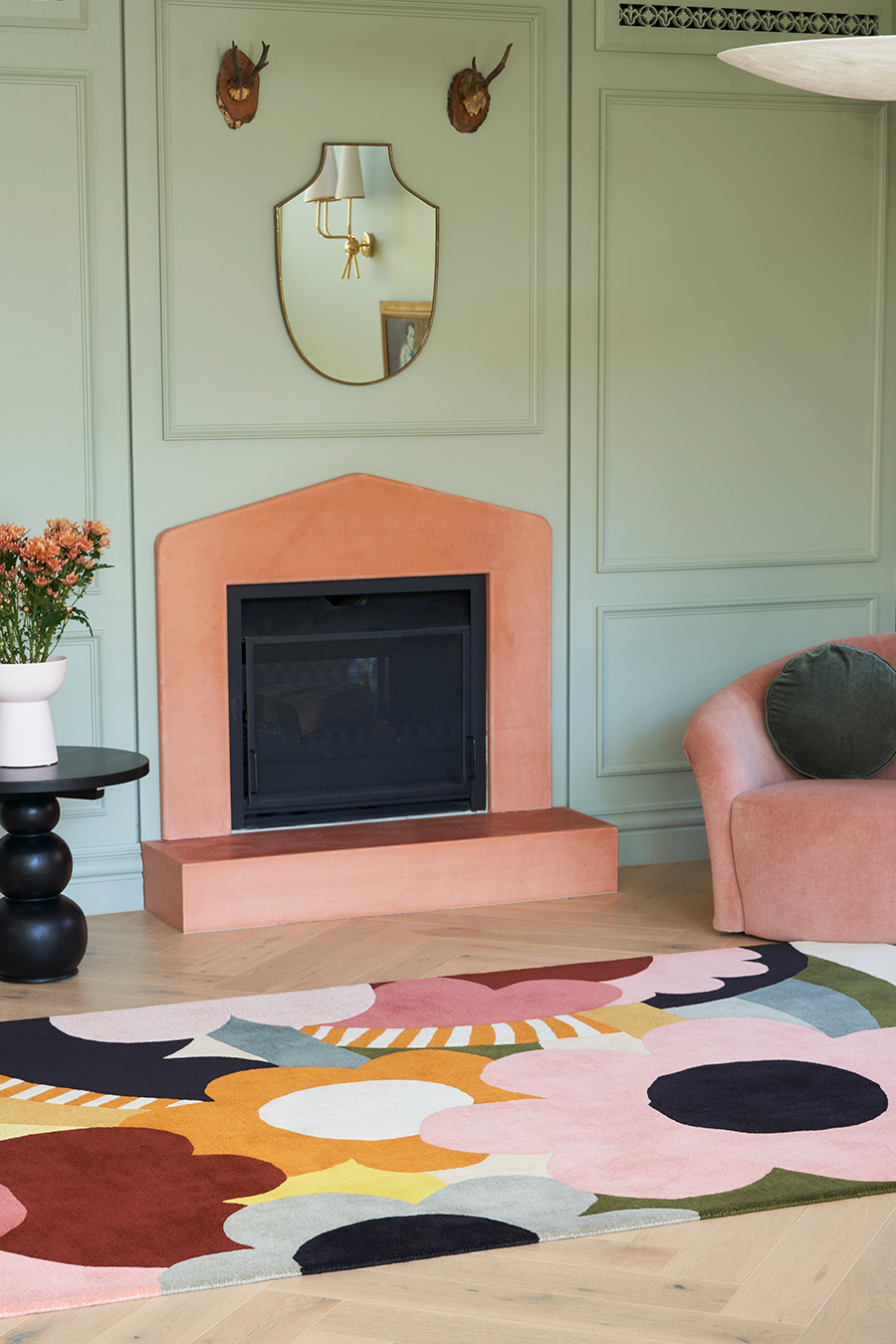 designer rugs castle Jumble Garden lo lr1