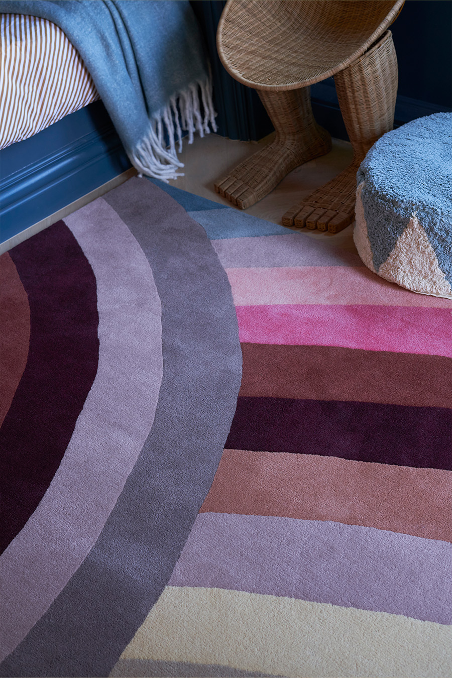 designer rugs castle rainbow lo hr1