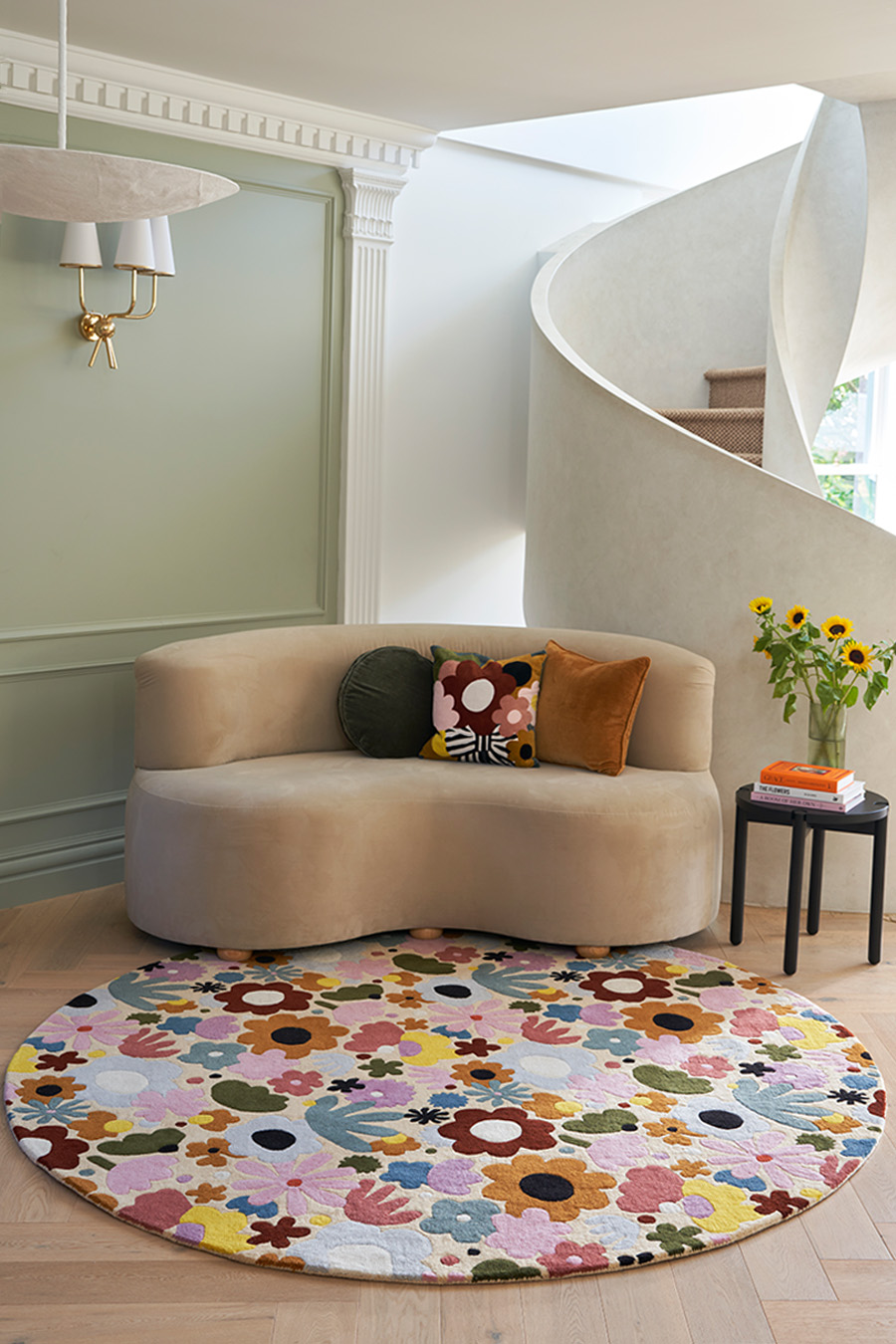 designer rugs castle skippy garden Buttercup lo lr3