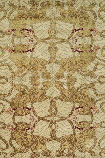 Tiger Knot Caramel - Catherine Martin- Designer Rugs