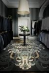 location wardrobe shot of rhapsody rug by catherine martin