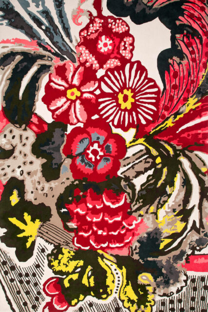 overhead of arcadia rug by easton pearson