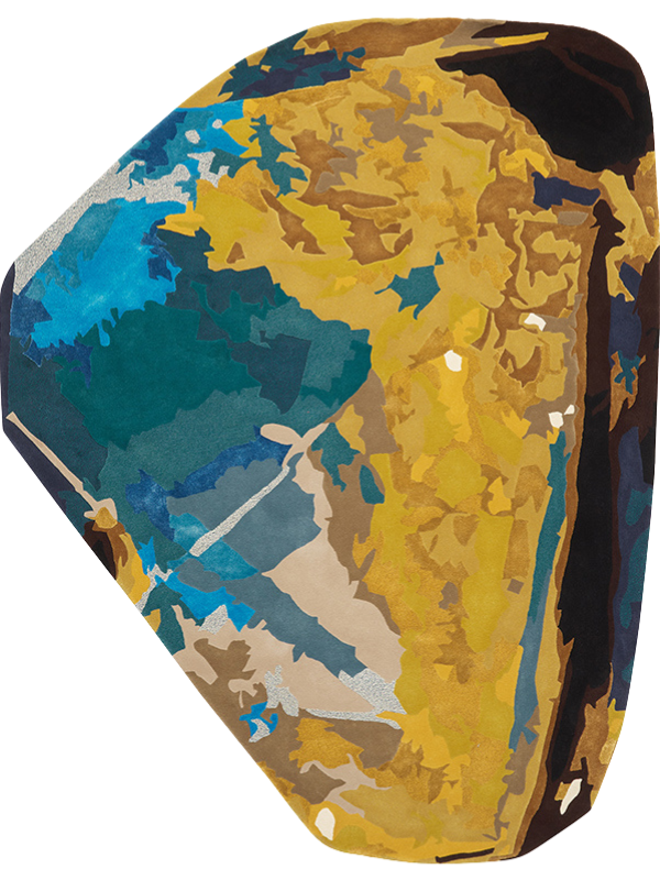 Image of the Sea of Opal rug by Emma Elizabeth for Designer Rugs