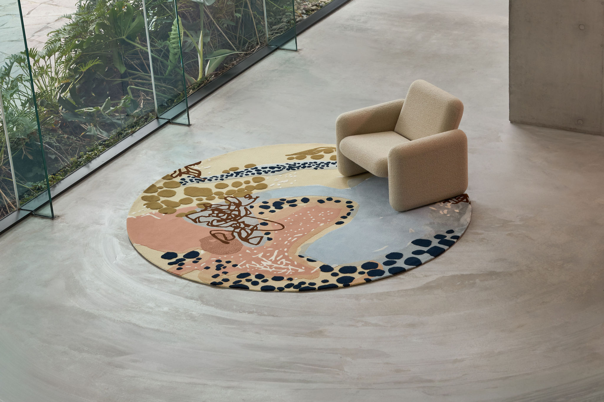 Location image of the Kine rug designed by Ildelin-Kruger-lo