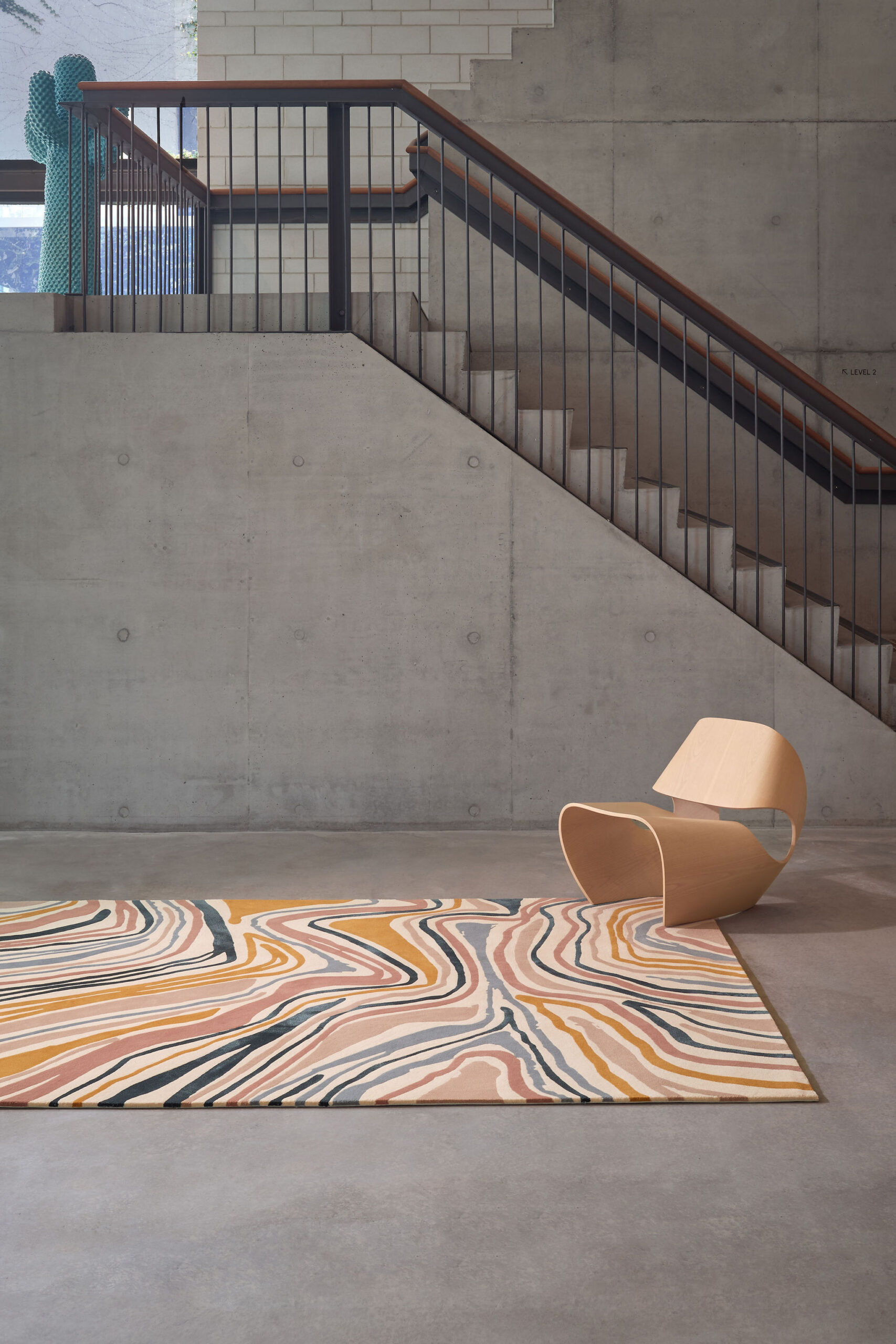 location image of the Slice rug designed by Daniela Casa