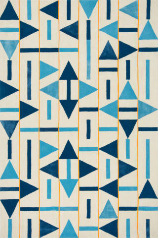 overhead of hellenic dreaming rug evolve collection