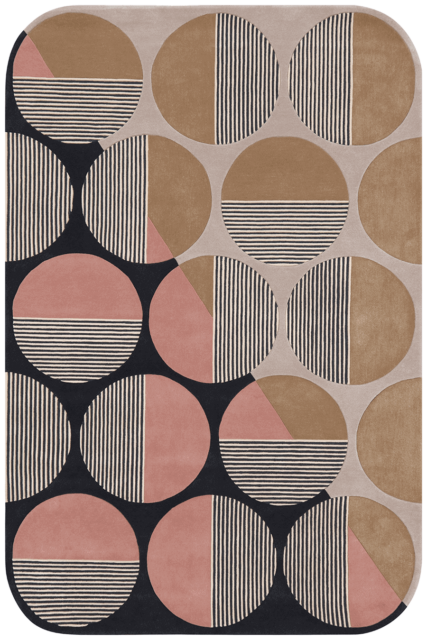 overhead of newton rug by gavin harris