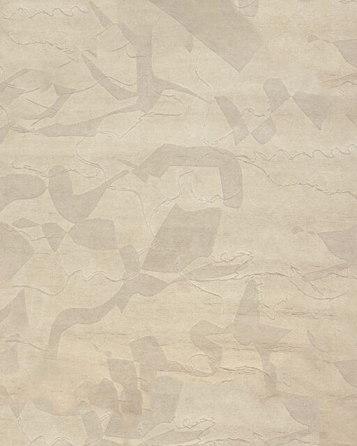 Overhead image of the Ruvida rug designed by Greg Natale