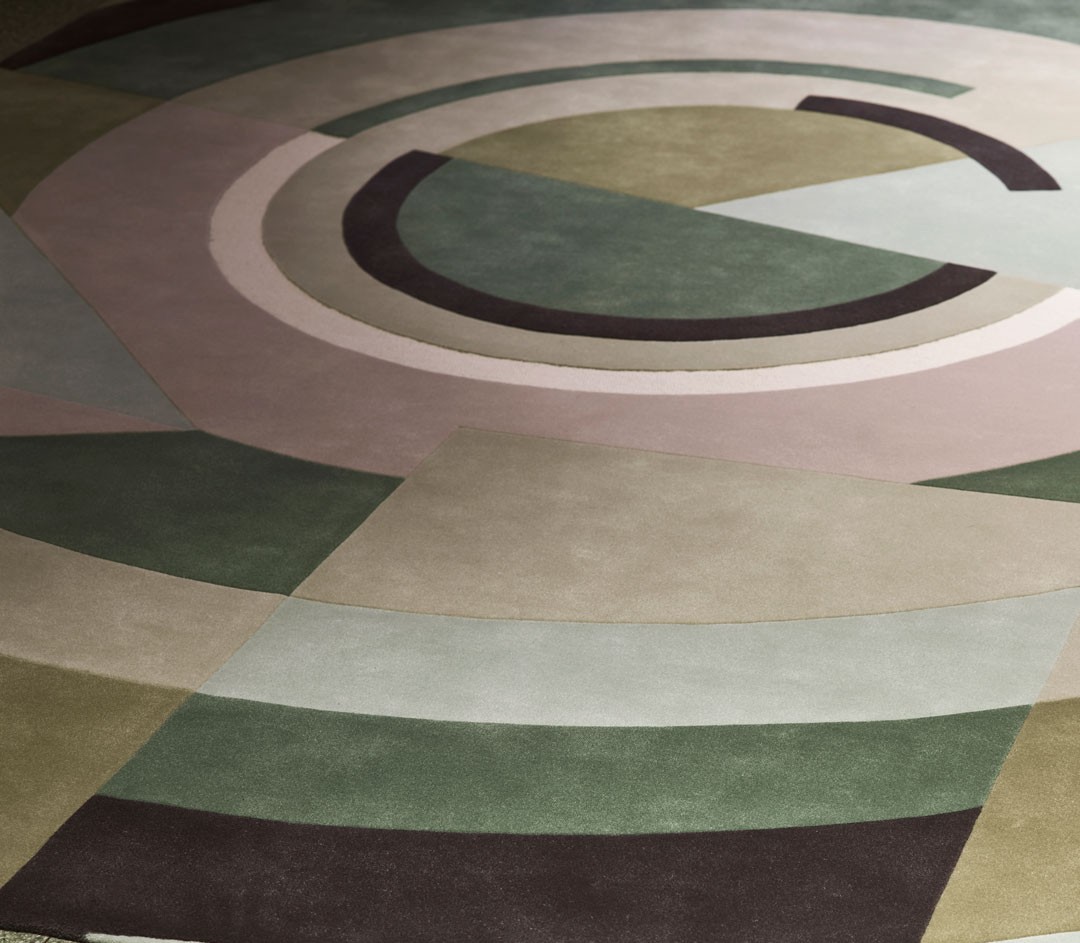 close up of despres rug by greg natale