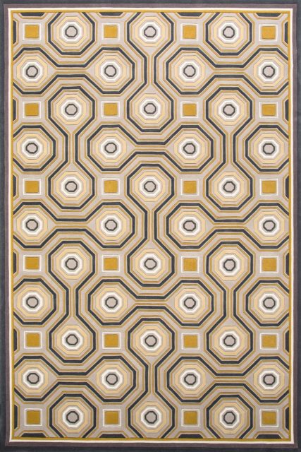 overhead of knightsbridge rug by greg natale