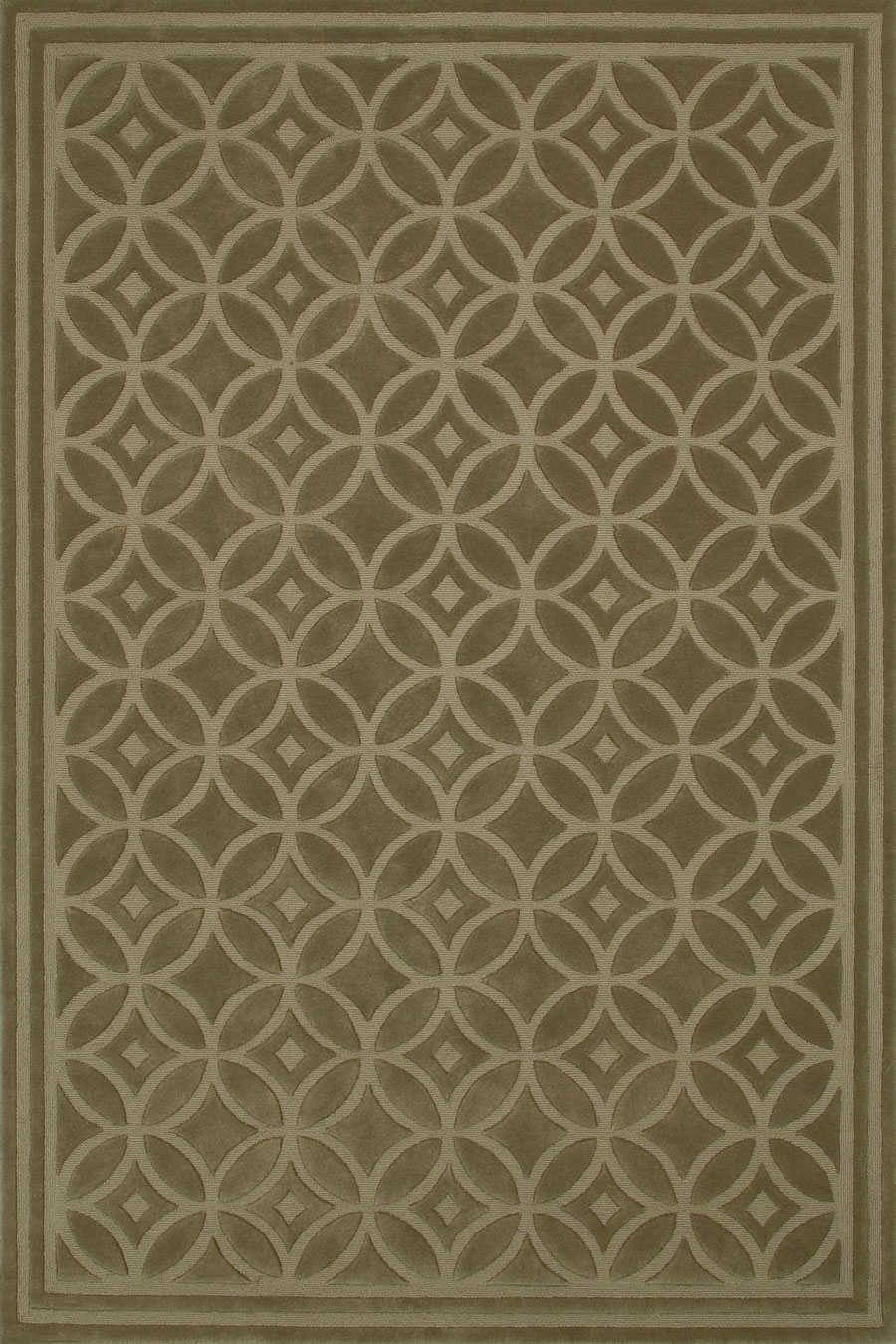 overhead of palm springs rug by greg natale