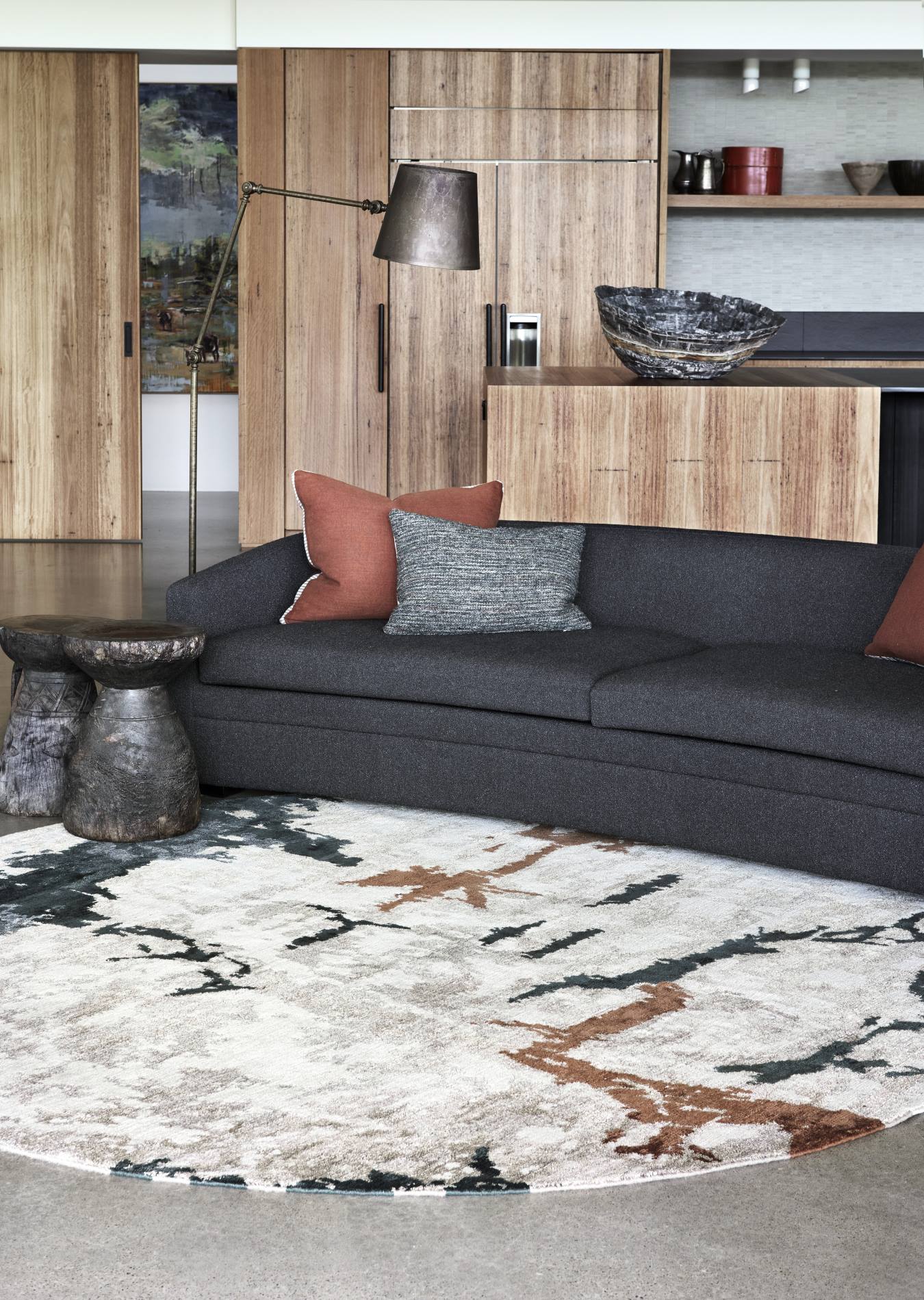 location image of the echo rug designed by hare& Klein