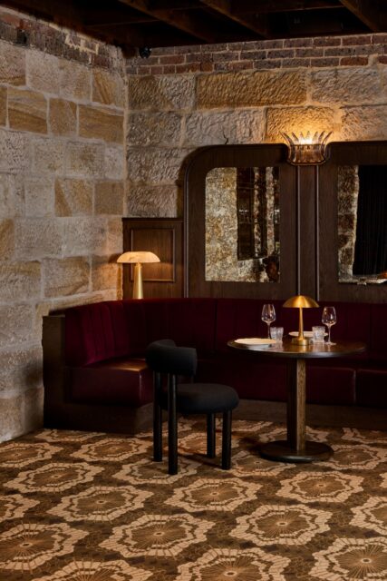 location image of the Webbed Bronze- Axminster carpert designed by house heras