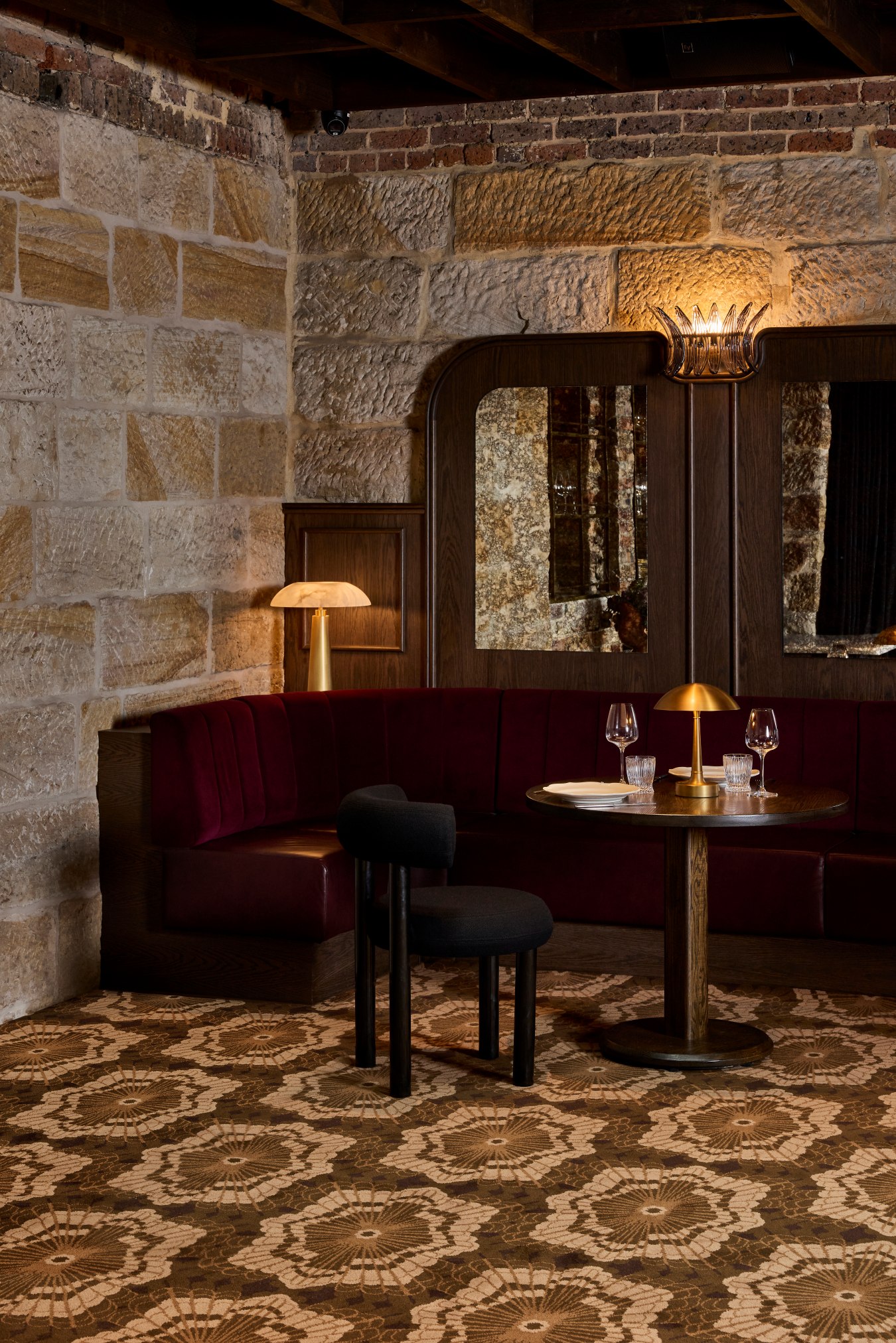 location image of the Webbed Bronze- Axminster carpert designed by house heras