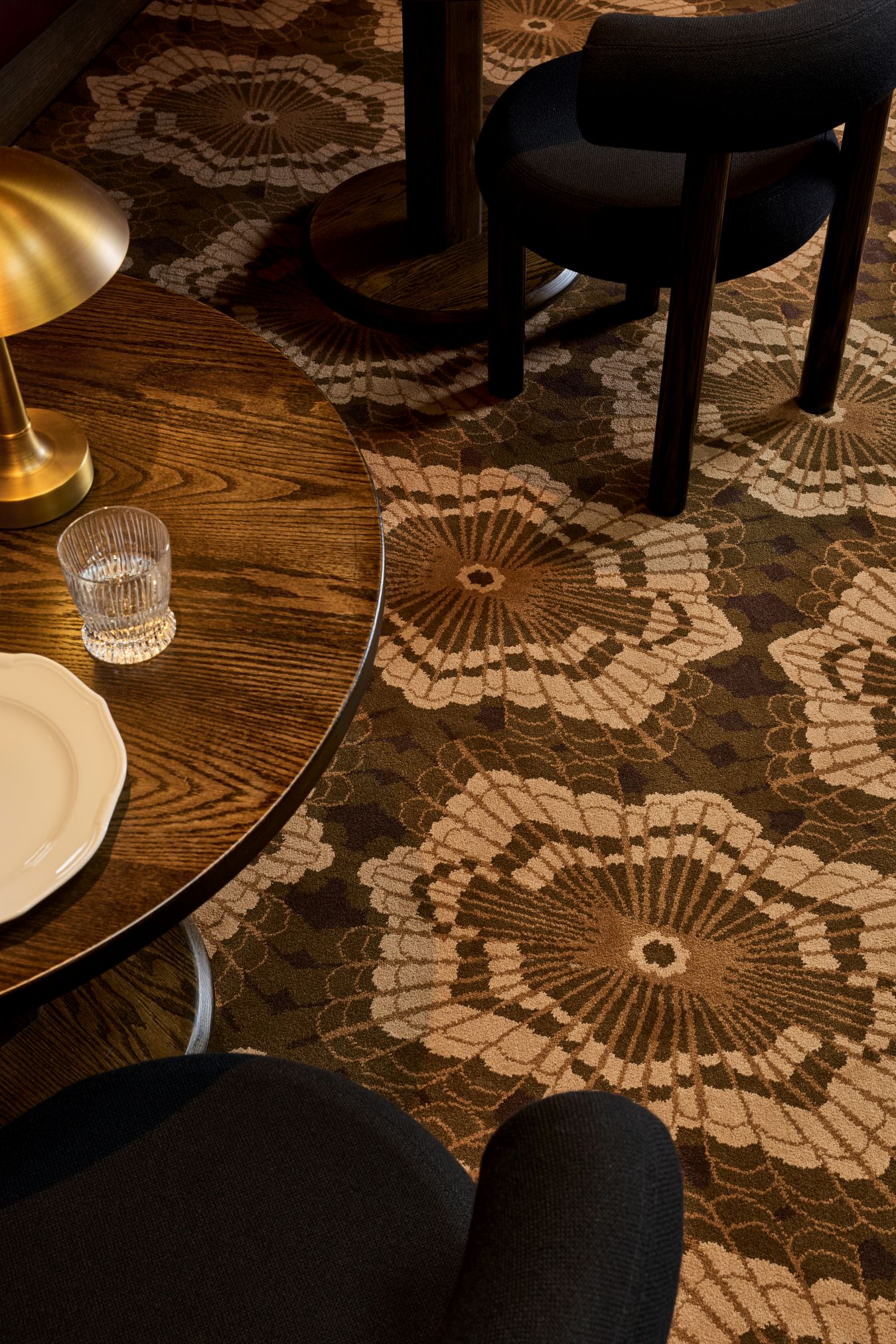 location image of the Webbed Bronze- Axminster carpert designed by house heras