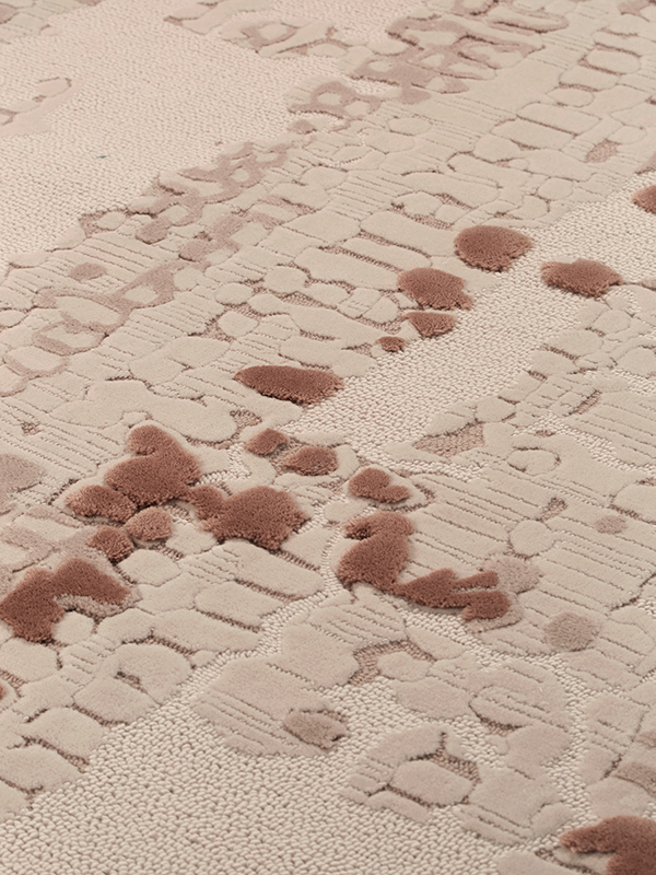 close up image of the Avery designed by designer rugs