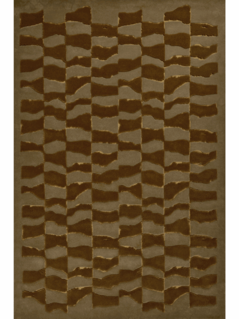 close up image of the cobblestones rug designed by designer rugs