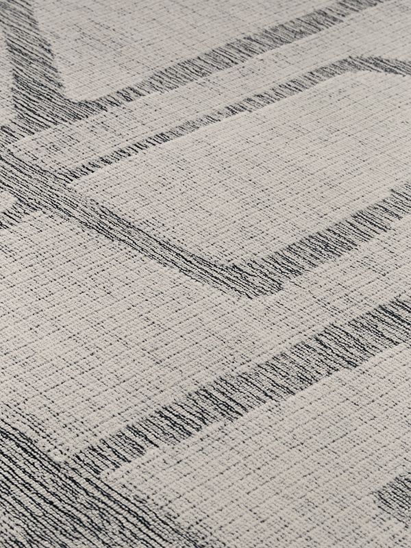 close up image of the Pablo rug designed by designer rugs