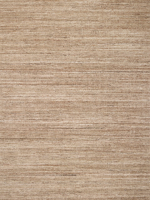 Overhead image of the Cove Taupe outdoor rug by Designer Rugs, showing its handloom-knotted texture and subtle linen tones that bring warmth and elegance to outdoor spaces