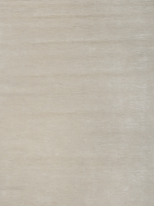 Overhead image of the Rhodium alabaster-texture rug