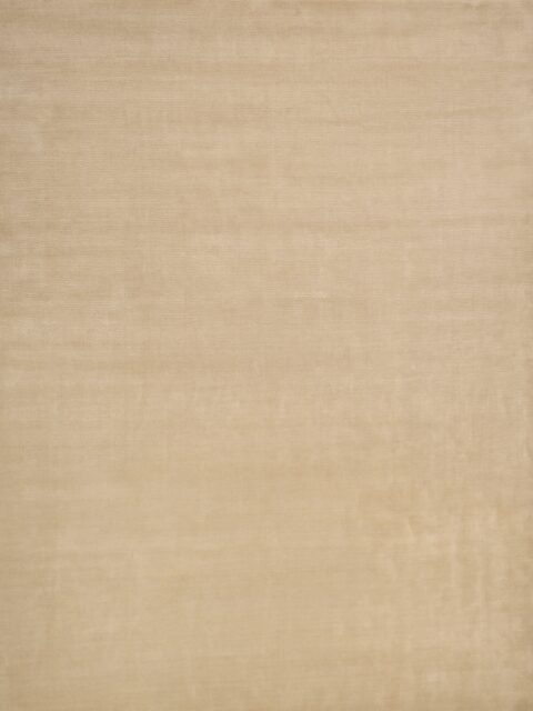 overhead image of the sabi-Champagne-rug