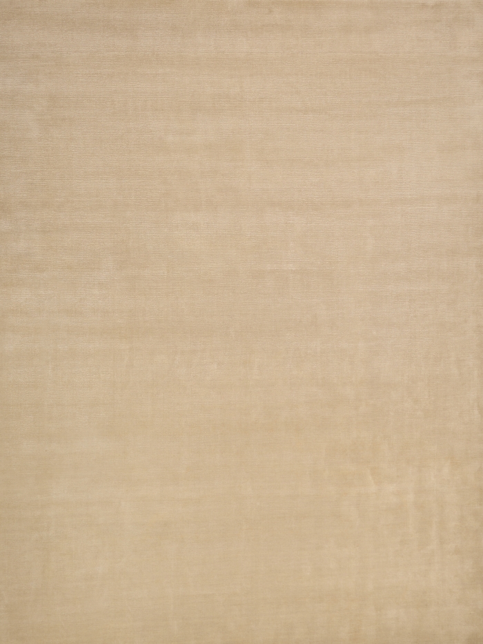 overhead image of the sabi-Champagne-rug