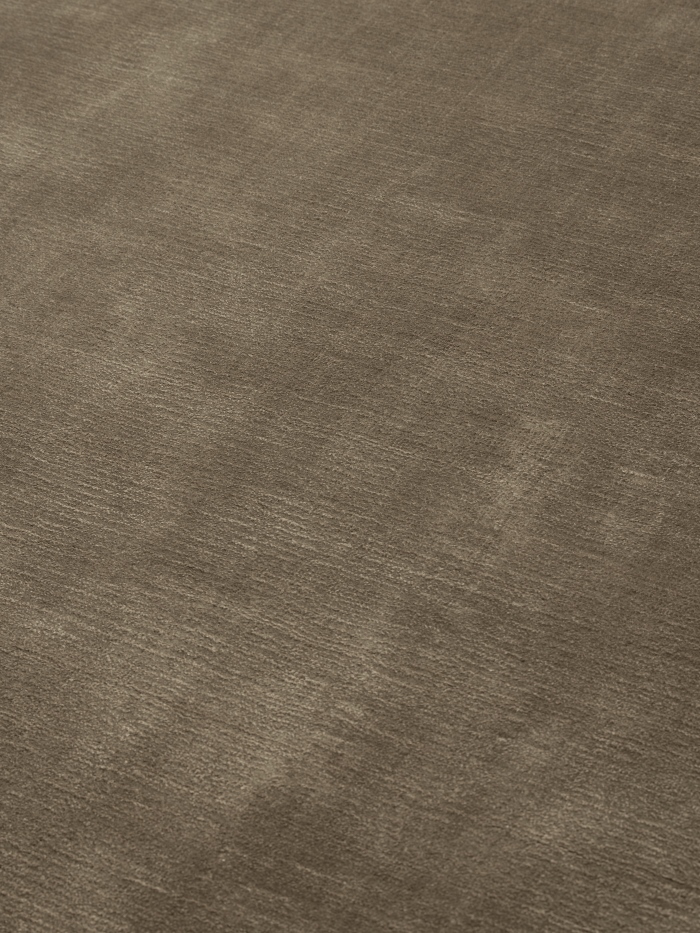 overhead image of the sabi-cognac rug