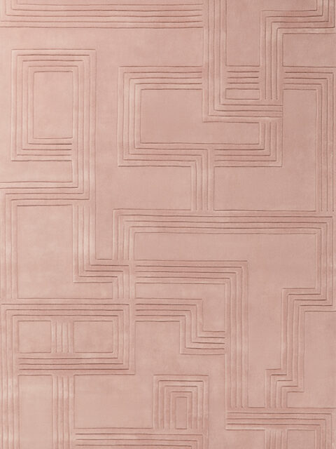 overhead image of the Bowie Isabella designed by Designer rugs studio
