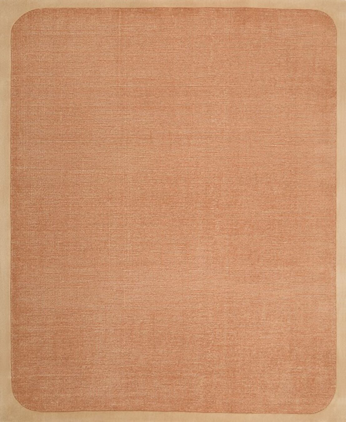 overhead image of the wolfram fudge rug with border
