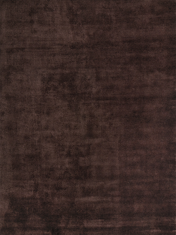 overhead of Wolfram umber texture rug